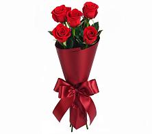 Букет 5 Красных роз Эдлесс Лав в Вологде