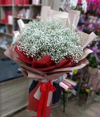 Букет цветов из: Гипсофила в Вологде
