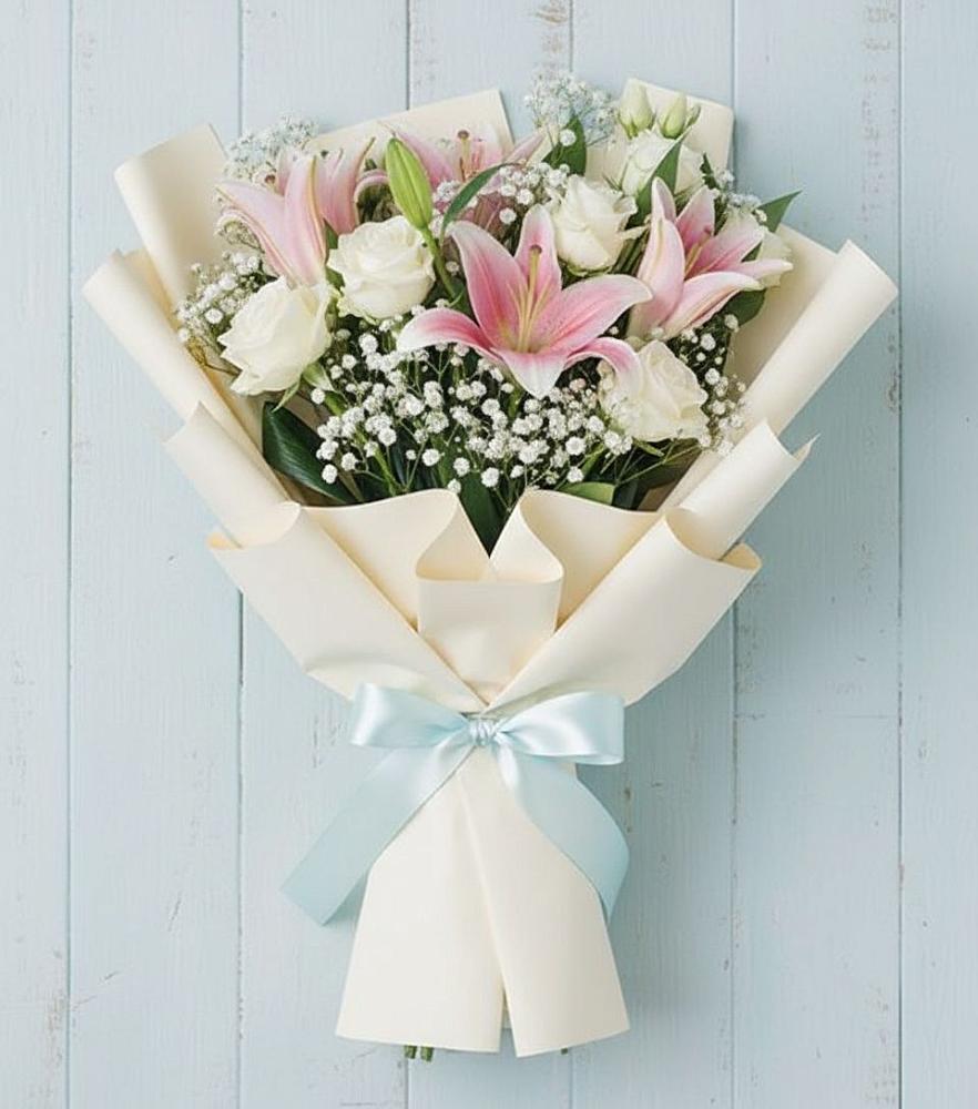 Букет цветов из: Лилии в Вологде