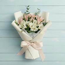 Букет цветов из:  Альстромерии #REPLACE_PRED# Вологде