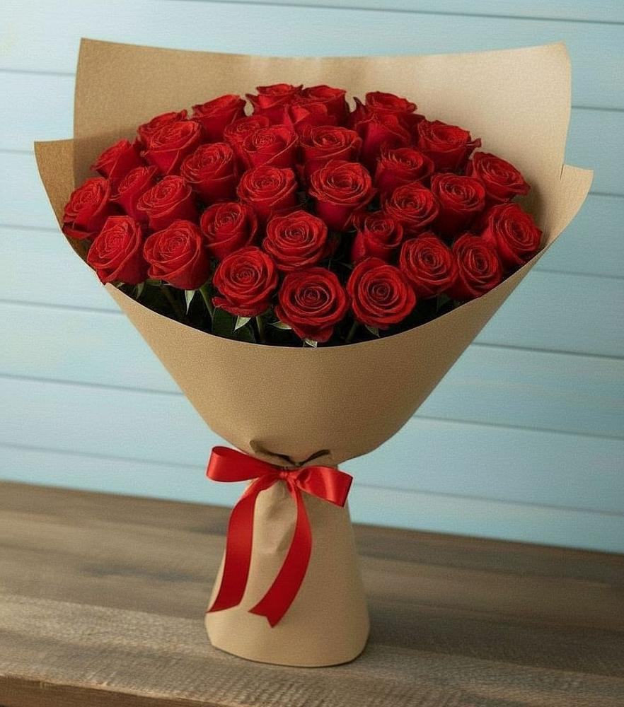 Букет Красные розы Милано в Вологде