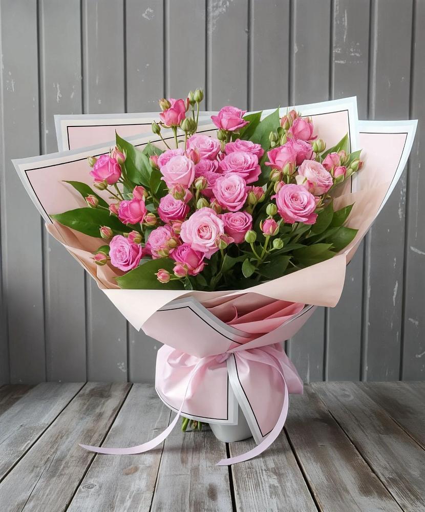 Букет Розовый кустик в Вологде