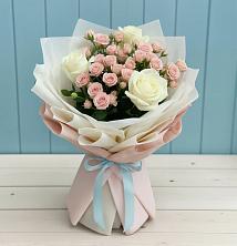 Букет цветов из:  Розы в Вологде