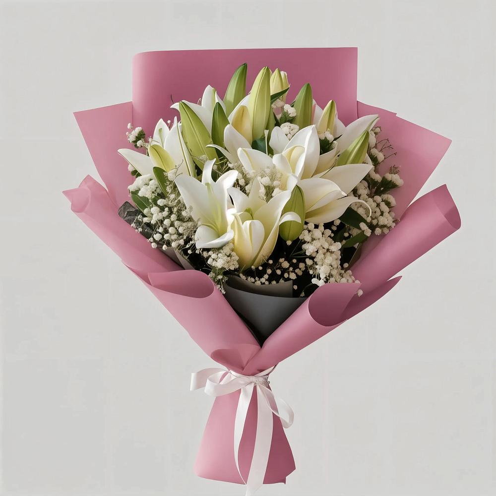 Букет цветов из: Лилии в Вологде