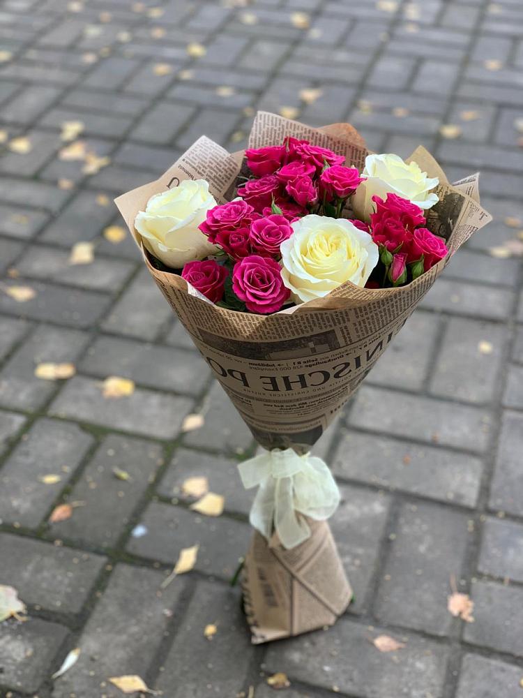 Букет цветов из: Розы в Вологде