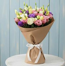 Букет цветов из:  Лизиантусы в Вологде