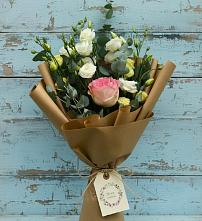 Букет цветов из:  Розы и Лизиантусы #REPLACE_PRED# Вологде